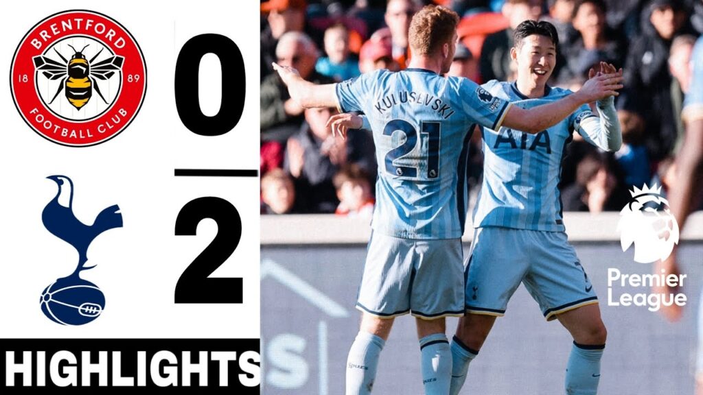 Tottenham vs Brentford 2-0 | Son Heung Min Goal | Premier League Highlights & Goals 2025