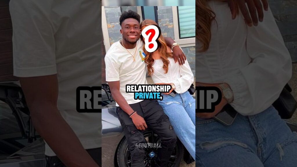 Alphonso Davies Introduces his New Girlfriend 👀 #football #viral #alphonsodavies