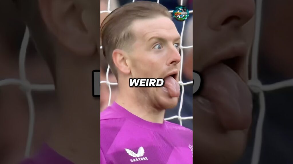 PICKFORD’S WEIRD PENALTY TACTIC 😳😅