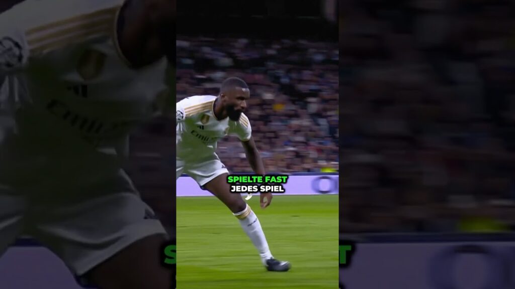 Antonio Rüdiger HAT SICH VERLETZT 🥲🤕 #antoniorudiger #rudiger #realmadrid