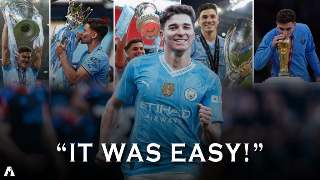 How did Julián Álvarez win 5 trophies in less than a year? ᴴᴰ