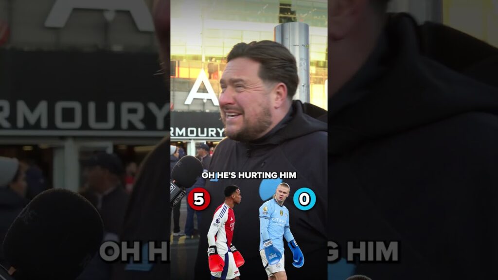 Who would win in a boxing match between Gabriel Magalhães and Erling Haaland? 🥊