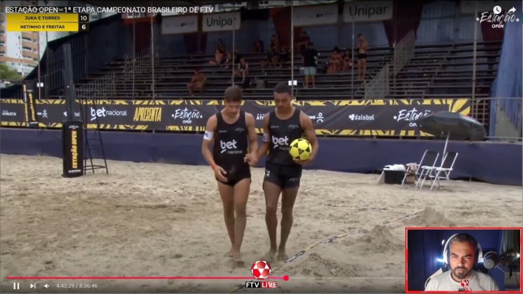 VALE VAGA - Juka e Torres x Freitas e Netinho - Qualify Estação Open - Praia Grande React FTV Ep 554