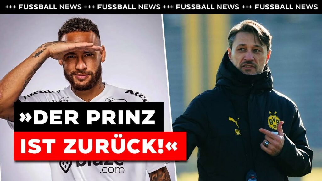 Leipzig zahlt Rekordsumme, Neymar-Transfer in die Heimat & BVB holt Kovac | FUẞBALL NEWS DER WOCHE Leipzig zahlt Rekordsumme, Neymar-Transfer in die Heimat & BVB holt Kovac | FUẞBALL NEWS DER WOCHE