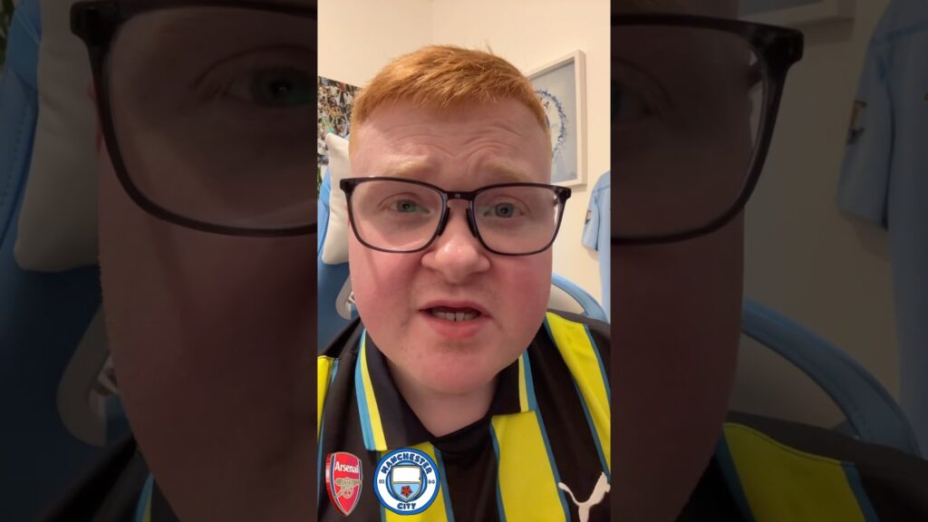 My Reaction To Man City’s Humiliation By Arsenal | Arsenal 5 - 1 Man City #shorts #mancity