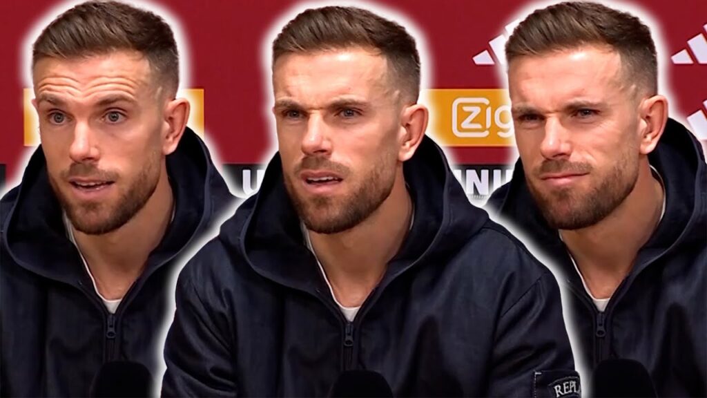 'BANG OUT OF ORDER!' | Jordan Henderson has HEATED ARGUMENT with Ajax reporter