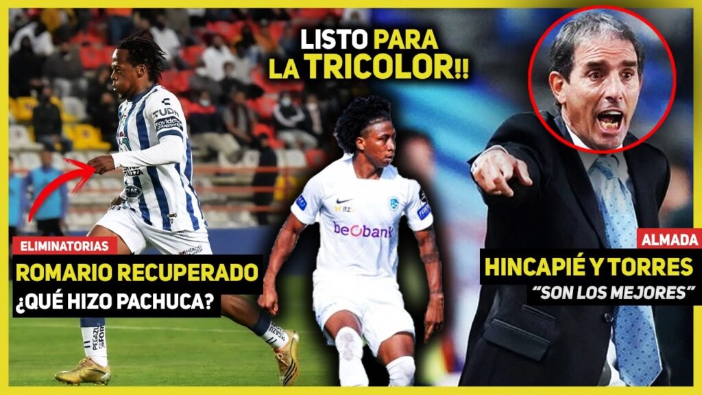 Lo QUE HIZO PACHUCA con ROMARIO IBARRA | JORDY CAICEDO lejos del CAMPEONATO | ALMADA alaba a TORRES