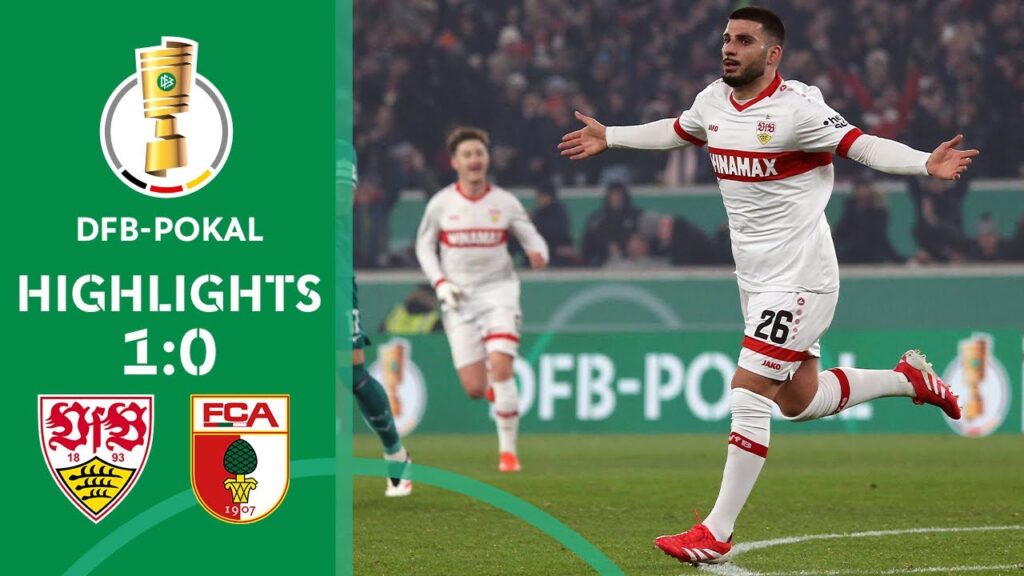 Undav Becomes Match Winner | VfB Stuttgart vs. FC Augsburg 1-0 | Highlights | DFB-Pokal Quarterfinal