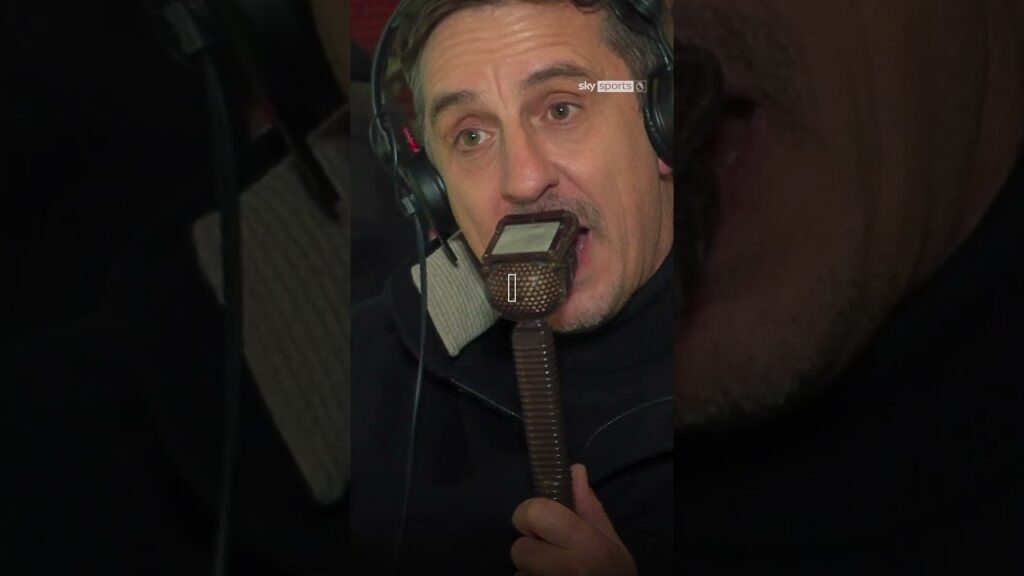 Gary Neville says Gabriel screaming in Haaland's face was disrespectful 😳