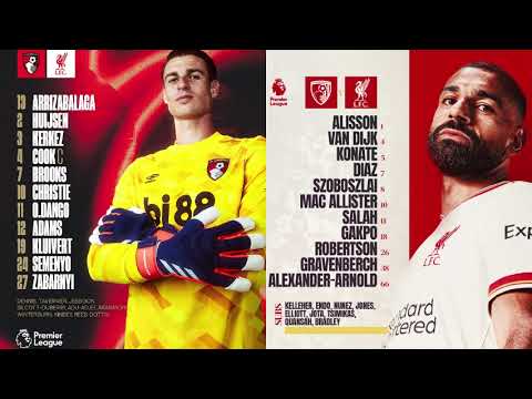 AFC Bournemouth VS Liverpool - Premier League 2024/25 - BBC Radio 5 Live commentary