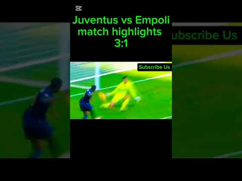 Juventus vs Empoli 2025 Match Highlights | Stunning Goals & Key Moments