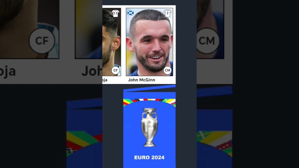 بطايق لاعبين اليورو ٢٠٢٤ ⚽⚽⚽