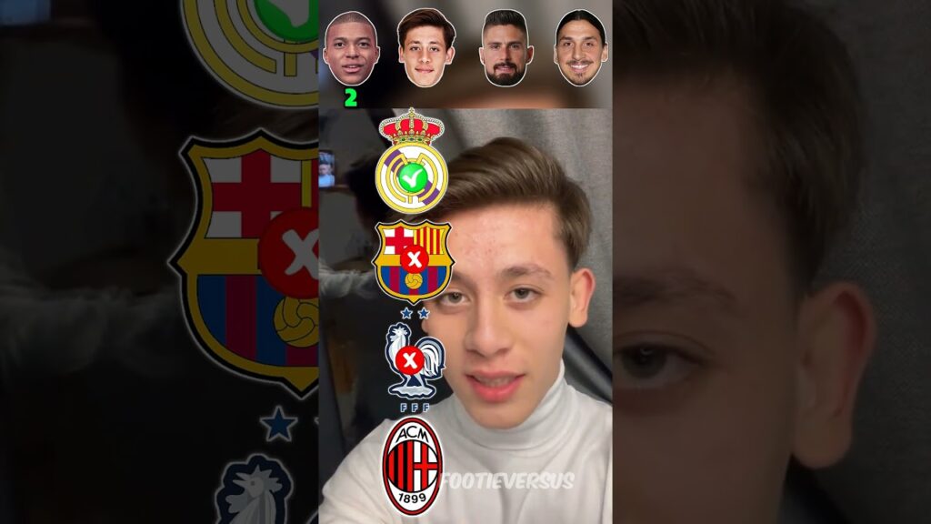 Kylian Mbappe,Arda Guler, Oliver Giroud, Zlatan Ibrahimovic #mbappe #realmadrid #ardagüler #giroud