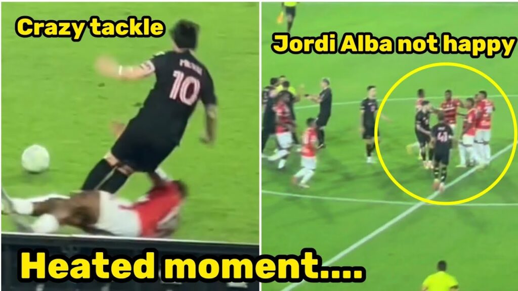 Jordi Alba defends MESSI after San Miguelito players tried to provoke Messi