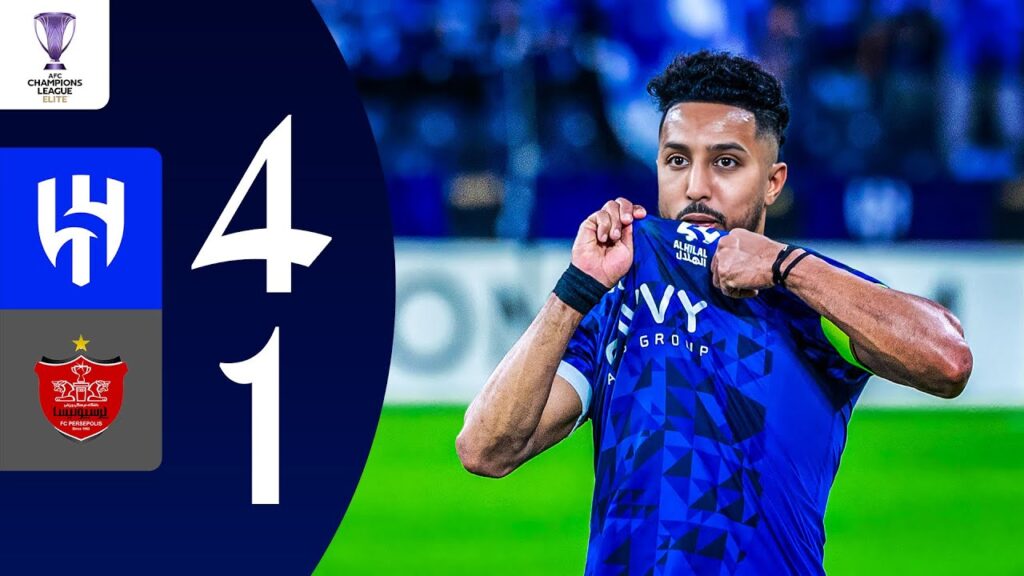 ملخص مباراة الهلال x بيرسبوليس - دوري أبطال آسيا للنخبة 2024-2025
