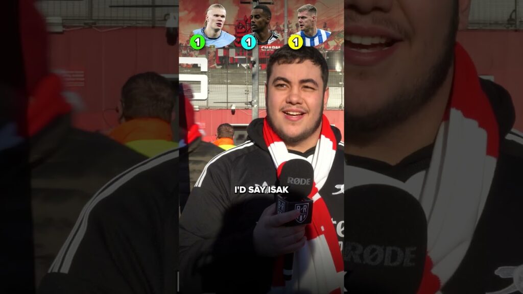 Alexander Isak is a popular man at the Emirates 🎯