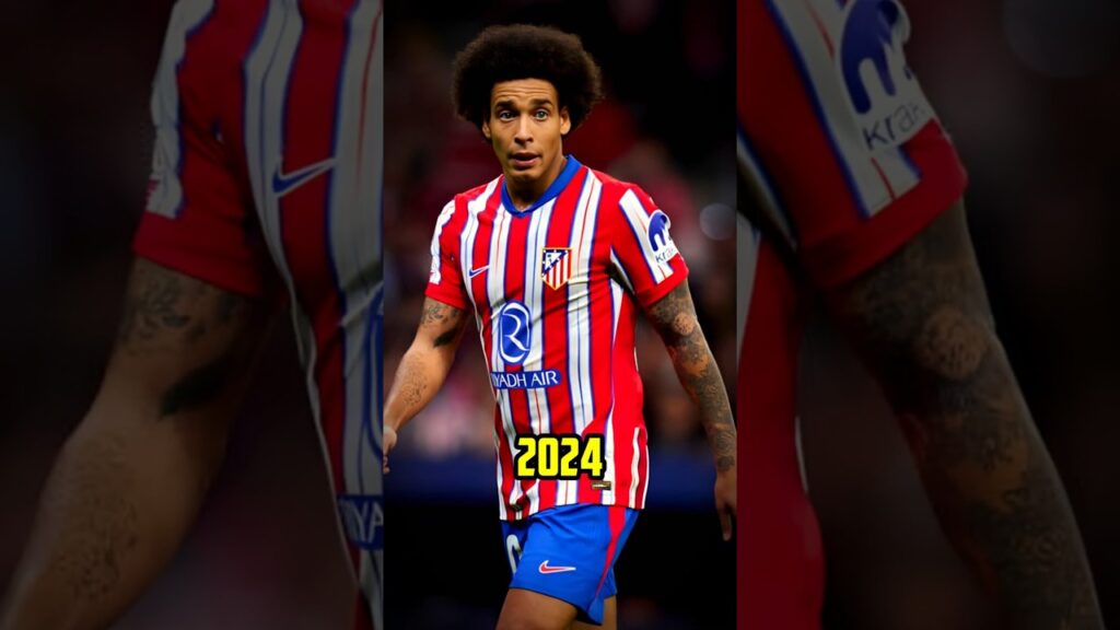 Axel Witsel Football Evolution  #kevinkampl #football #soccer #evolution #shorts #shortvideo