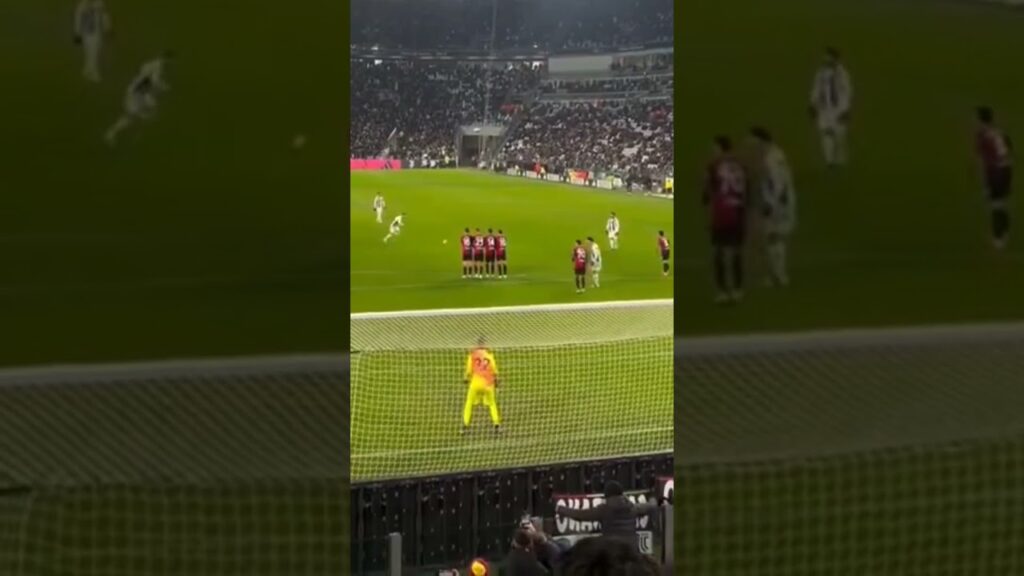 Teun Koopmeiners freekick goal vs Cagliari