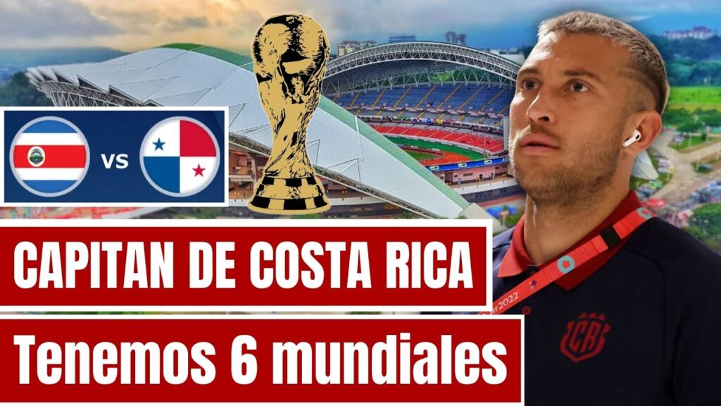 JUGADOR DE COSTA RICA HECHA EN CARA A PANAMÁ LOS 6 MUNDIALES DE SU SELECCIÓN