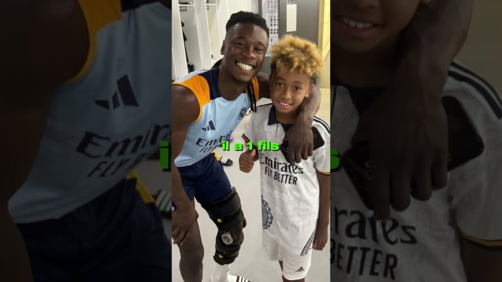 Eduardo Camavinga s'est marié à 13 ans. #eduardocamavinga #camavinga #halamadrid #football