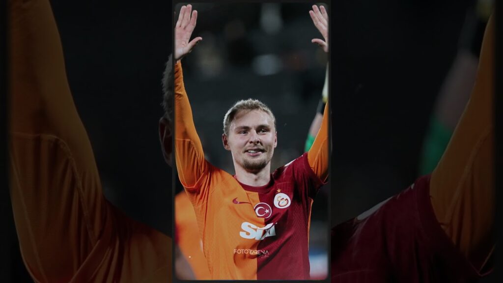 Thank you Victor Nelsson 💛❤️ #nelsson #galatasaray #shorts