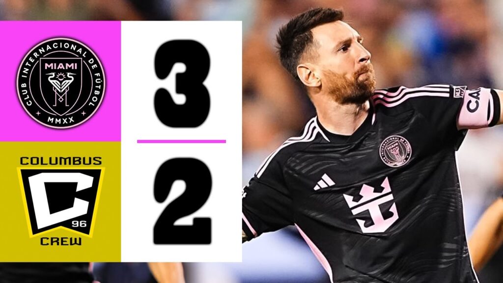 LIONEL MESSI WORLD-CLASS PERFORMANCE | Columbus Crew vs Inter Miami 2-3 | Highlights & Goals 2024
