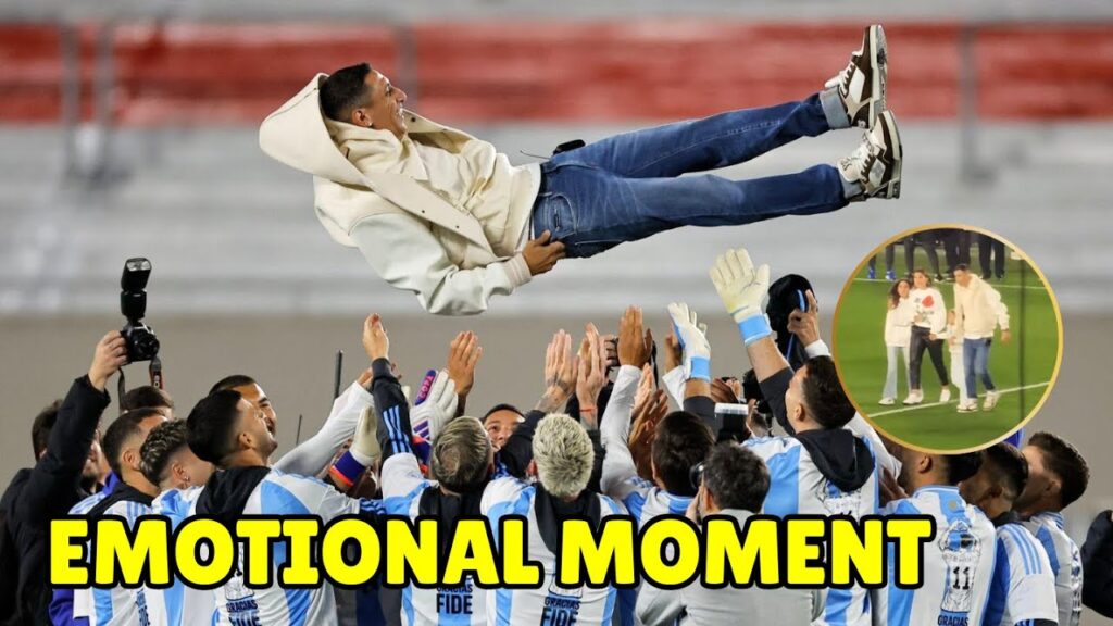 Angel Di Maria’s Emotional Farewell After 16 Years with Argentina | Messi’s Heartfelt Tribute Shines