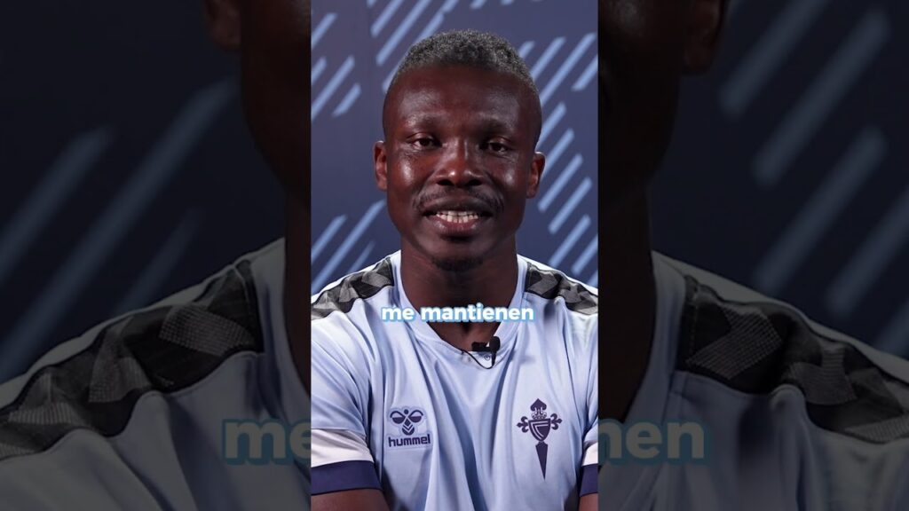 A mensaxe de Aidoo ao celtismo 🤩 #shorts