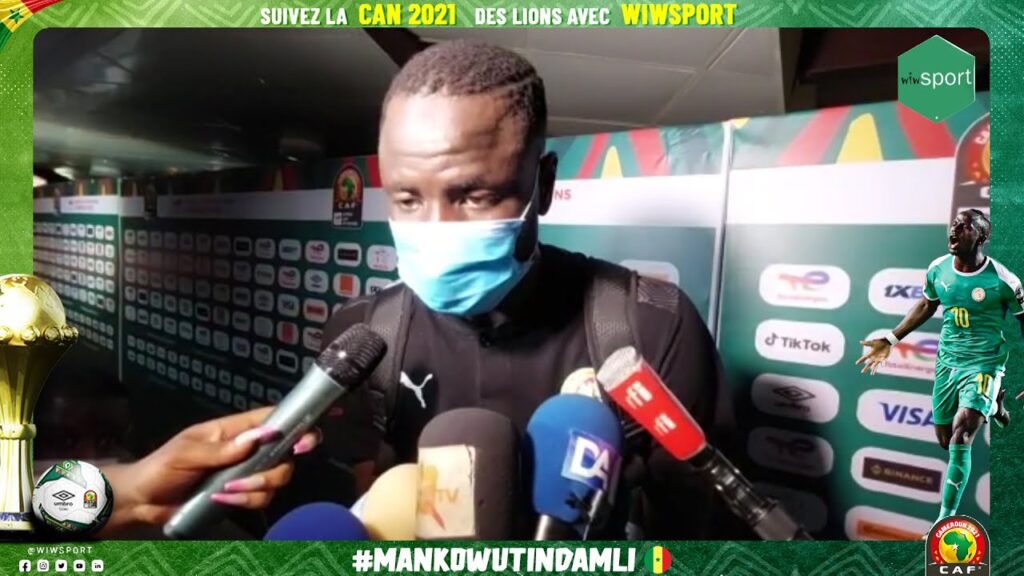 Cheikhou Kouyate content "Ça fait plaisir de marquer pour l'équipe nationale" #CAN2021