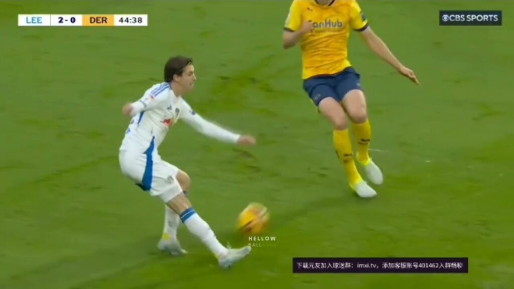 Brenden Aaronson vs Derby County 🇺🇸 | Hightlight Leeds vs Derby County 🏴󠁧󠁢󠁥󠁮󠁧󠁿