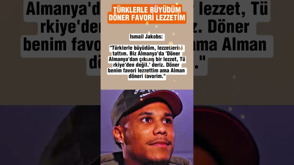 İsmail Jakobs Türklerle Büyüdüm Döner Favori Lezzetim