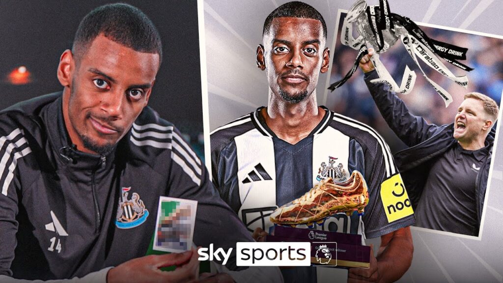 Win the Carabao Cup or Golden Boot? 🏆 | Alexander Isak Sticker Book Challenge