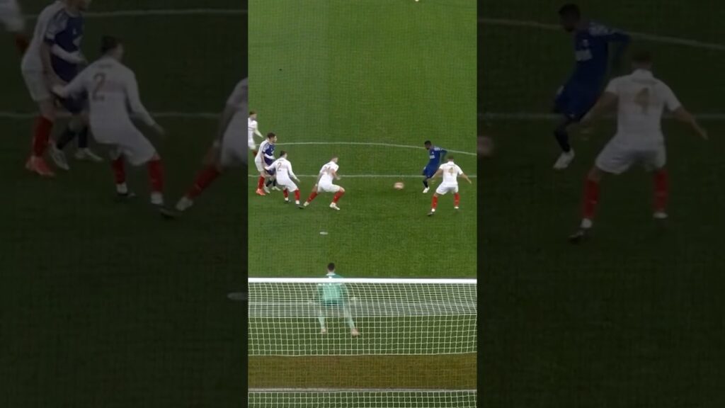 The nutmeg 😅 the finish 😎