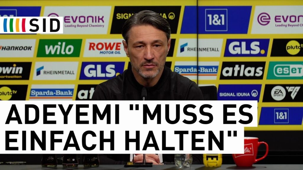 Kovac vor BVB-Premiere: Hoffnung für Adeyemi, Svensson und Chukwuemeka | SID
