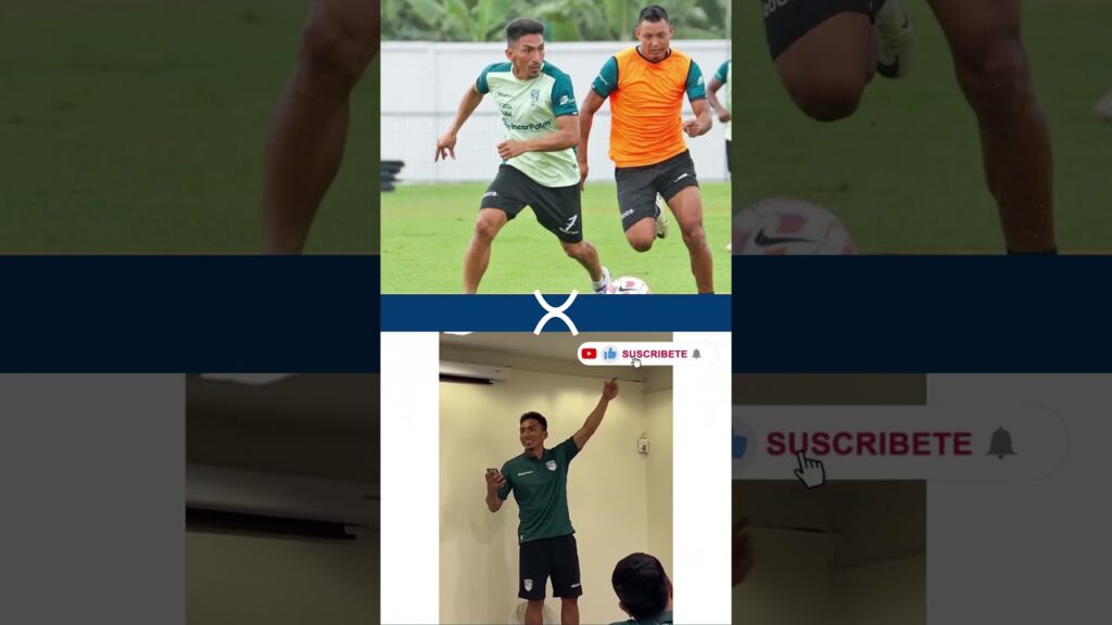 YA LO BAUTIZARON A ÁNGEL MENA😇🇪🇨⚽️ EN #ORENSE 🟢🕺 Un bailecito 😂