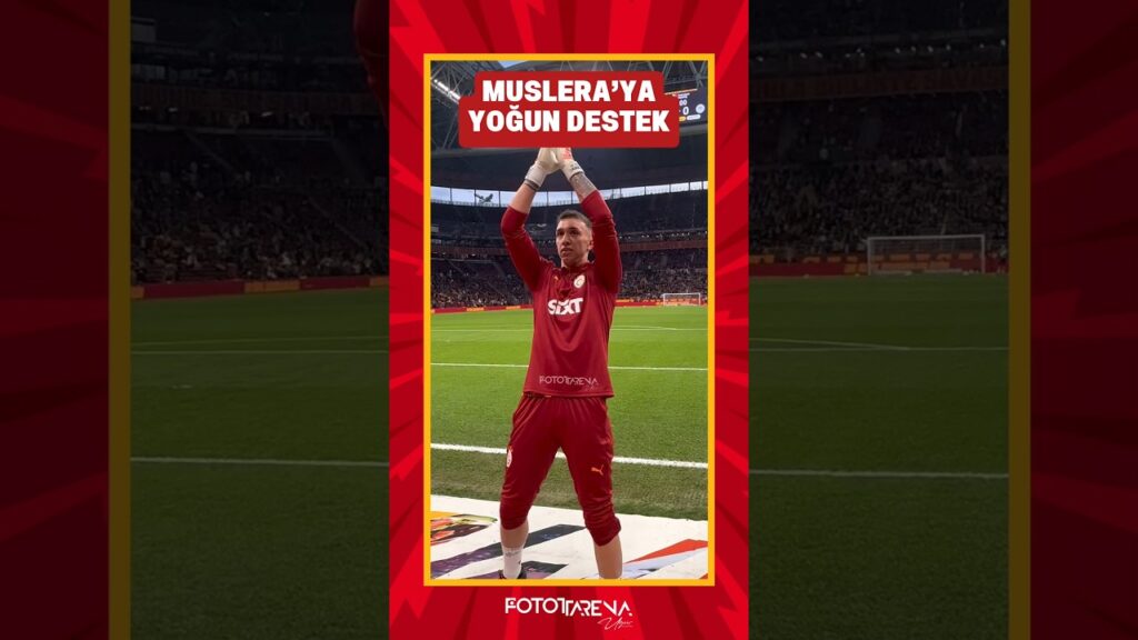 MUSLERA’YA YOĞUN DESTEK! #galatasaray #muslera #fernandomuslera #shorts