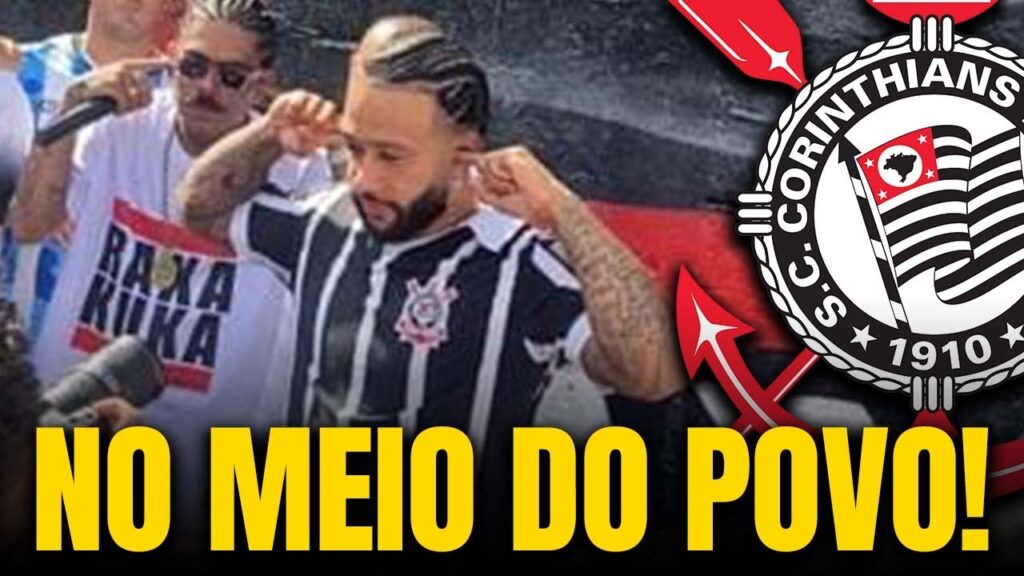 MEMPHIS DEPAY VISITA A GRAFITE FEITA EM SUA HOMENAGEM EM TABOÃO DA SERRA E REÚNE MULTIDÃO MEMPHIS DEPAY VISITA A GRAFITE FEITA EM SUA HOMENAGEM EM TABOÃO DA SERRA E REÚNE MULTIDÃO