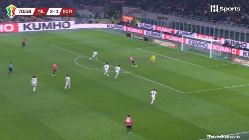 Il gol di J. Félix | Milan vs Roma 3-1 Recensione | Coppa Italia 2025