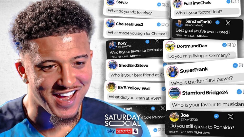 Jadon Sancho answers the internet’s most asked questions… 👀 | Jadon Sancho Fan Q&A