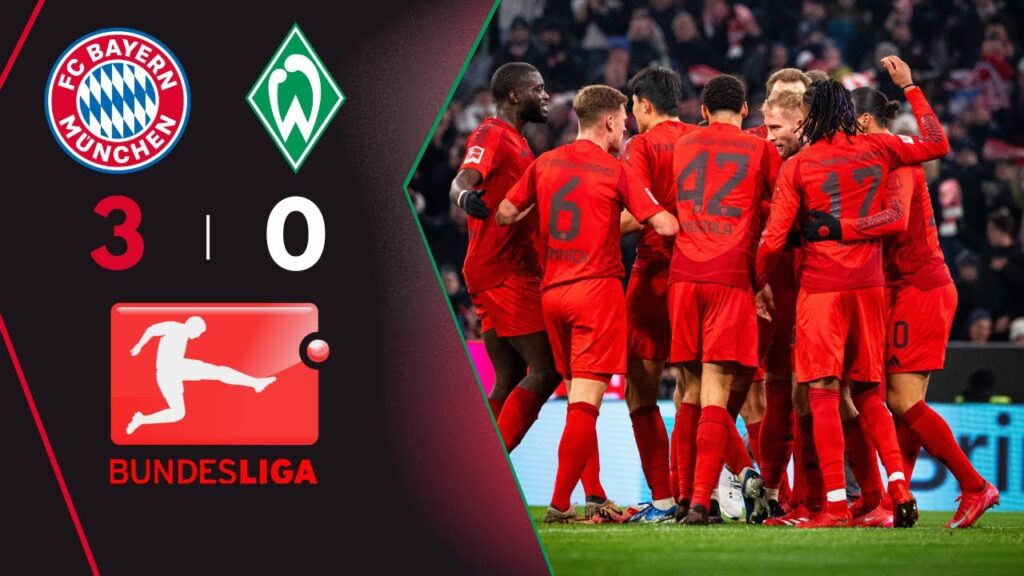 Highlights | Bayern gegen Bremen 3-0 Rückblick | Bundesliga 2025