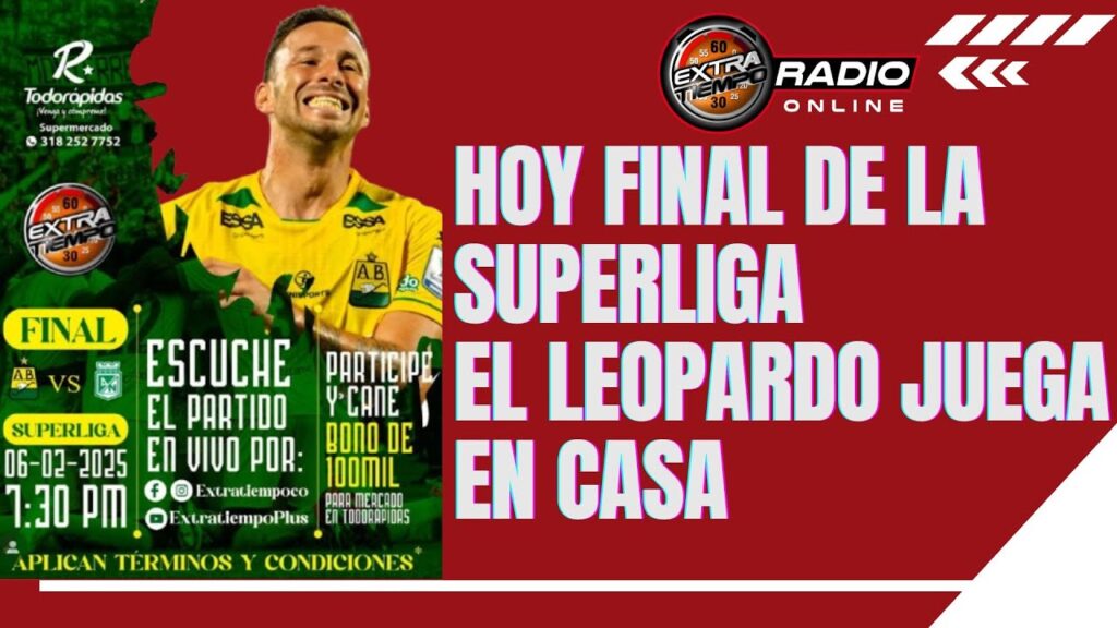 🔴EXTRATIEMPO EN VIVO🔴: con lo último del Atlético Bucaramanga⚽⚽🐆y el deporte del mundo 06/02/2025