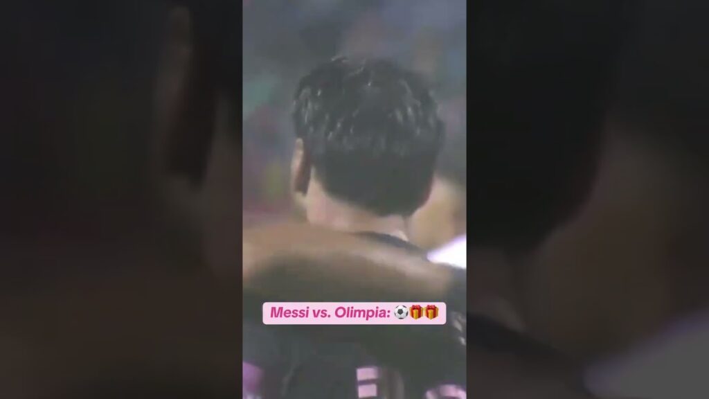 Leo Messi had a goal and two assists in Inter Miami’s friendly vs. Olimpia 🔥 (via @intermiamicf)