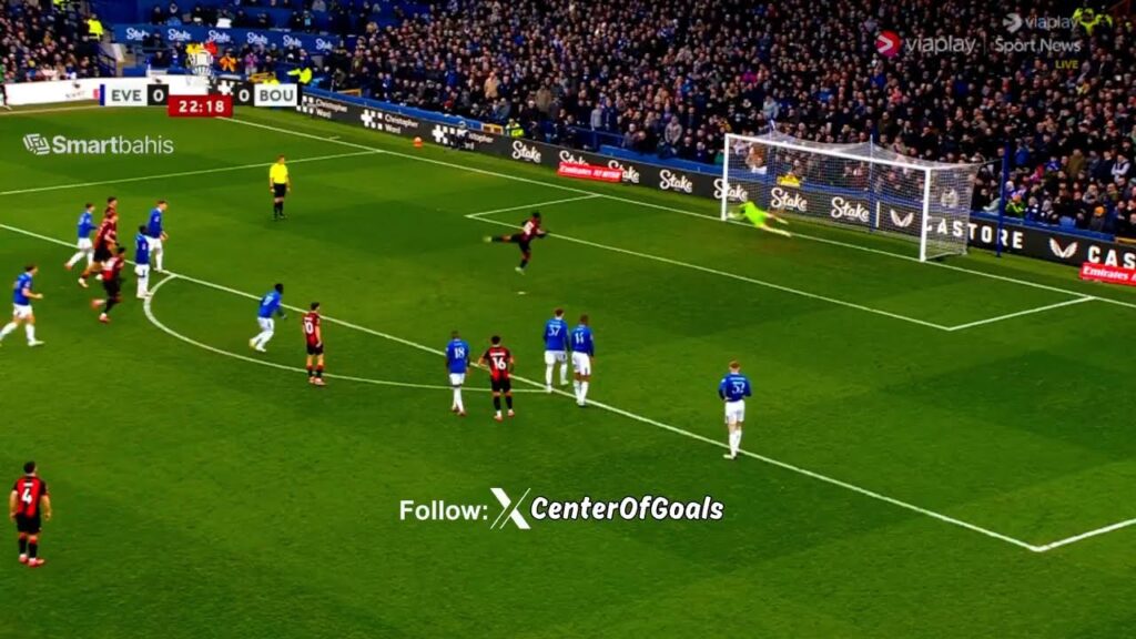 Antoine Semenyo PENALTY GOAL | Everton vs Bournemouth 0-1 Highlights | FA Cup 2025