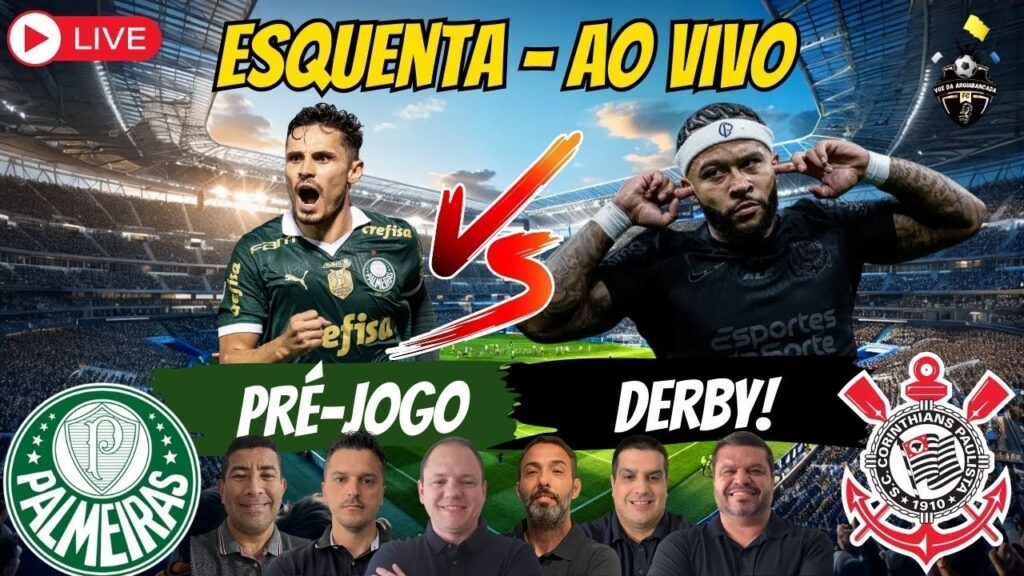 PRÉ-JOGO: PALMEIRAS X CORINTHIANS E AS ÚLTIMAS NOTÍCIAS