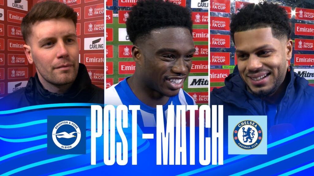 POST-MATCH | Hurzeler, Lamptey And Georginio | Brighton v Chelsea