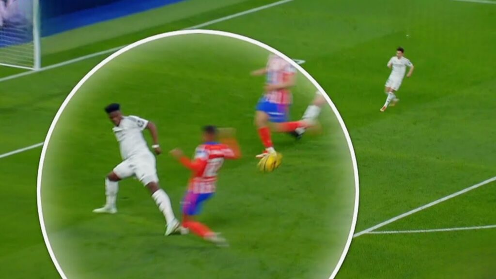 Aurélien Tchouaméni foul, Julián Álvarez Penalty Goal, Real Madrid vs Atlético Madrid Highlights