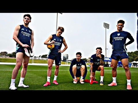 Inside Arsenal Training In Dubai/Ben White  Back In Training