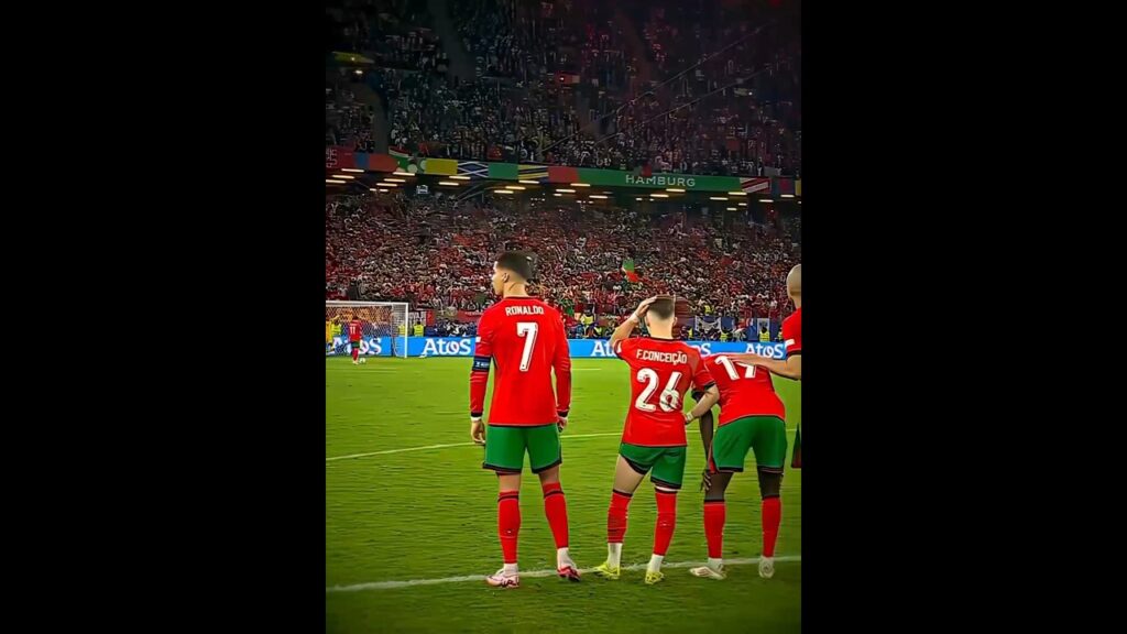 Ronaldo at Euro 2024 🐐💔 [Slow Motion Edit] 4K #shorts #football #cr7