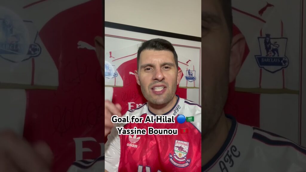 Goal for Al Hilal 🔵🇸🇦Yassine Bounou 🇲🇦 #yassine #bounou #saudiarabia #saudi #morocco #fifa