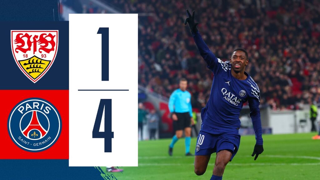 Résumé : DEMBÉLÉ s'offre un TRIPLÉ - PARIS QUALIFIÉ ! #UCL 📺